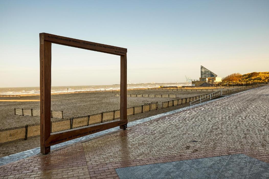 Beautiful Top Floor Seaview Studio Apartment B'berge-Bruges Blankenberge Buitenkant foto