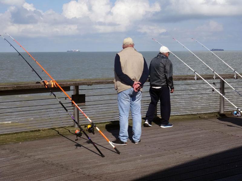 Beautiful Top Floor Seaview Studio Apartment B'berge-Bruges Blankenberge Buitenkant foto