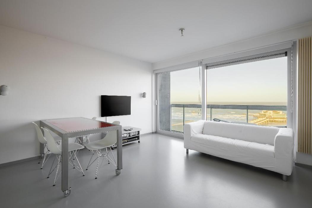 Beautiful Top Floor Seaview Studio Apartment B'berge-Bruges Blankenberge Buitenkant foto