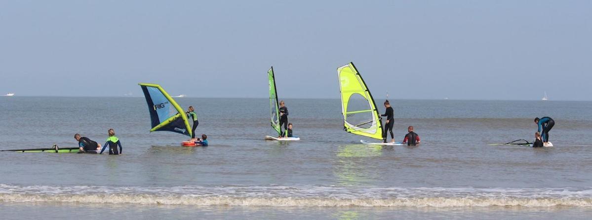 Beautiful Top Floor Seaview Studio Apartment B'berge-Bruges Blankenberge Buitenkant foto