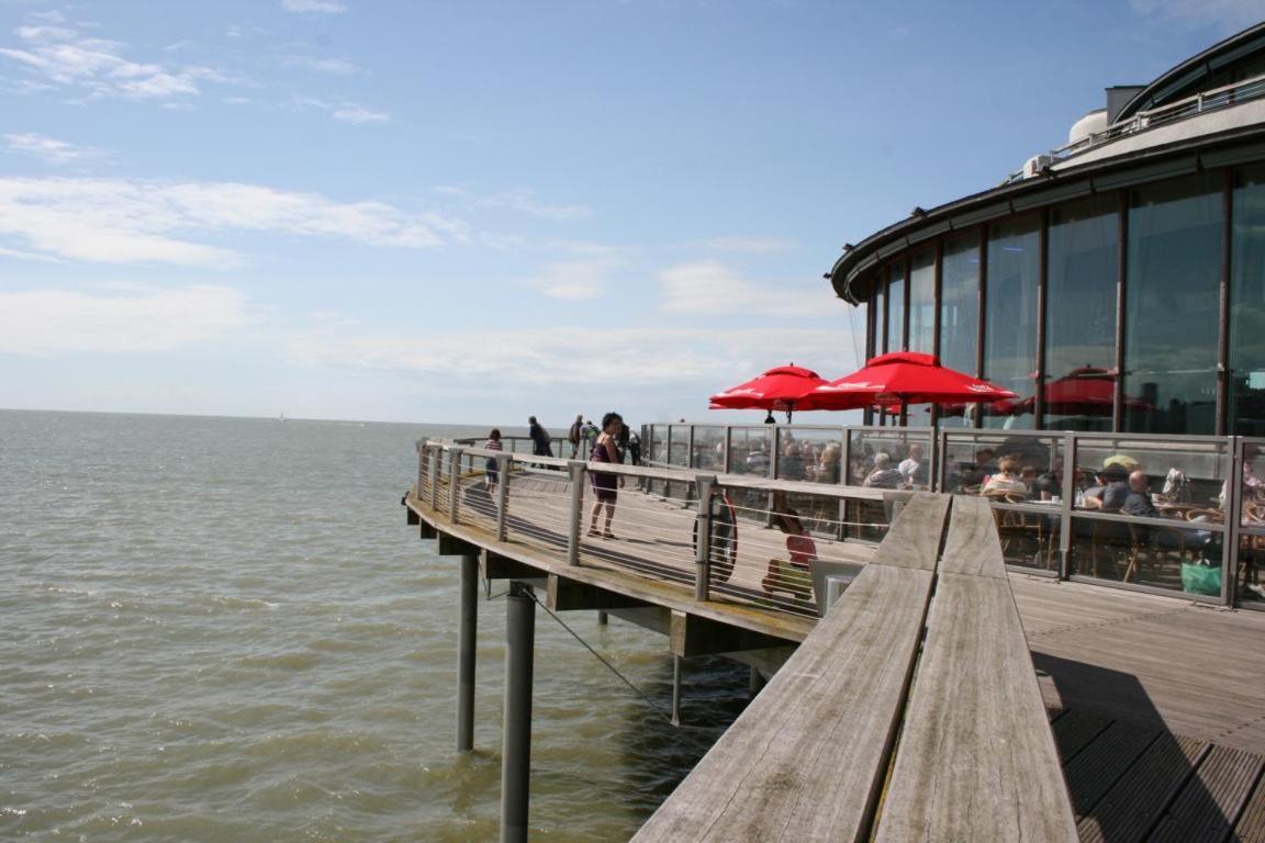 Beautiful Top Floor Seaview Studio Apartment B'berge-Bruges Blankenberge Buitenkant foto